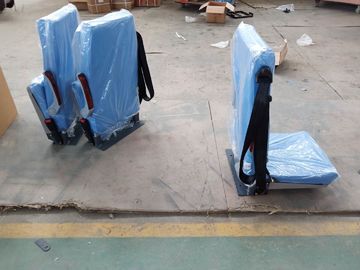 Einfacher stützender faltender langer Hebel Bus-Seats an an der Wand befestigten Seitenstahlsockeln G
