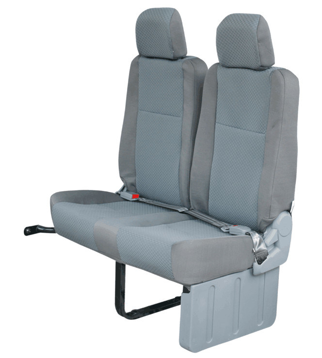 Luxus Toyota Van Hiace Bus Sitze Hochdichte Schwamm Material Graue Farbe