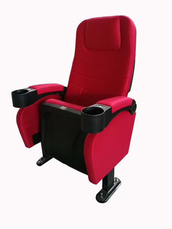 Hohe Verschleißfestigkeit Theaterzimmer Sitzgelegenheiten Flexible Kunststoff Armlehne Farbe nicht verblasst