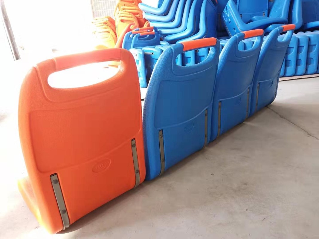 Abs Plastikbus Einzel- / Doppelsitz Bootssitz mit Kissen für Schiff Stadtbus