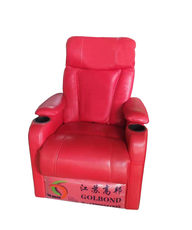 Hinn Dichte Schwamm Theater Sitzgelegenheiten Sofa Rot Farbe 930*530*1020mm