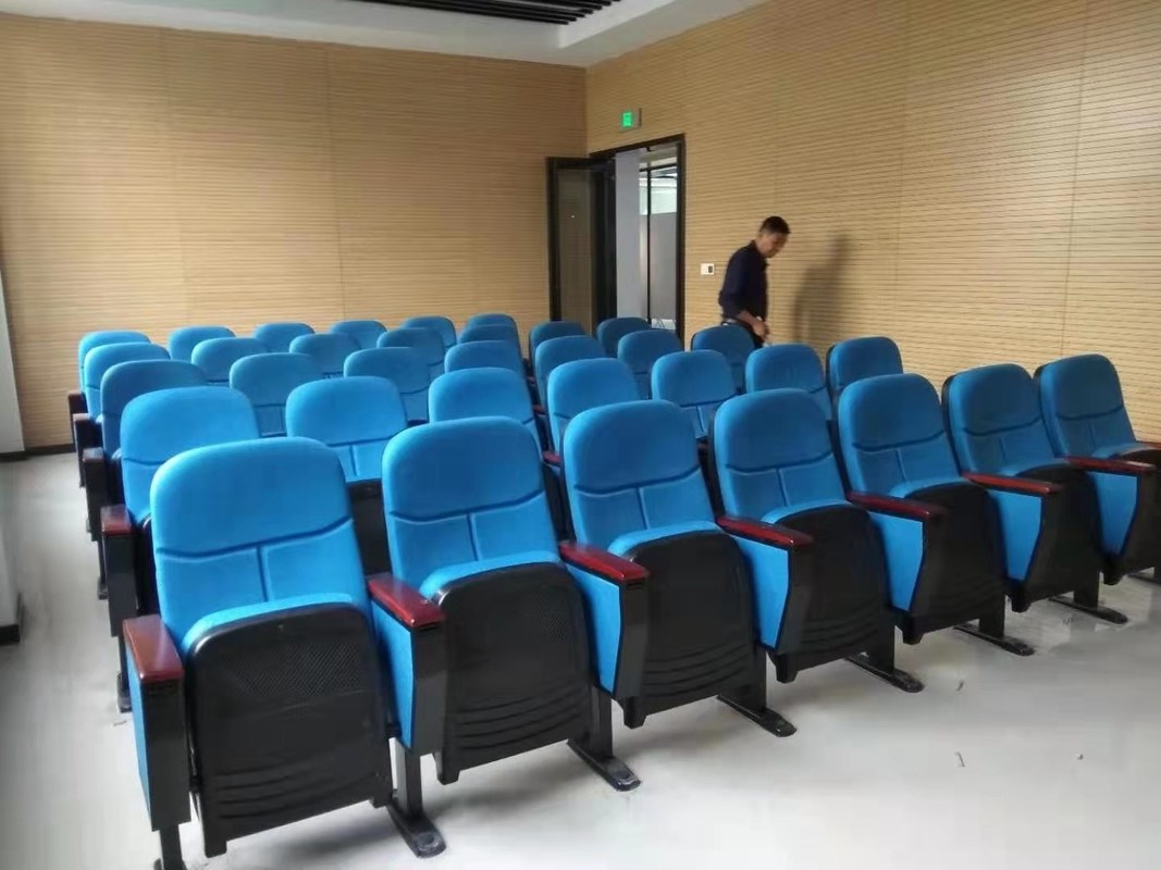 Textilstoff-Bedeckung Auditoriumsstühle, Memorial Stadium Sitzgelegenheiten Blaue Farbe