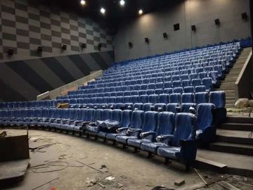 Medien-Raum-fertigten Handelstheater-Sitzplätze Farbe gefalteten Entwurf besonders an