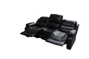 Elektrisches Theater-Raum-Sofa, ledernes Theater-Aufenthaltsraum-Kissen ausdehnbar